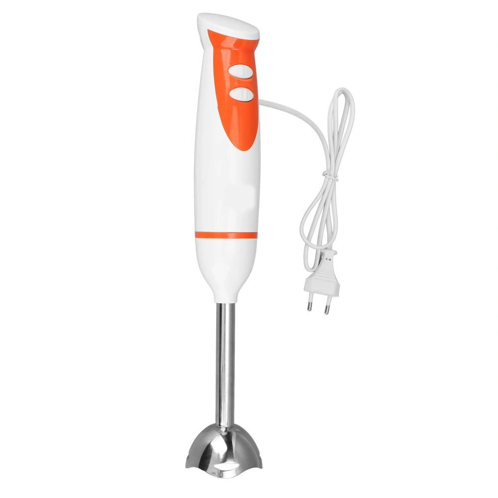 Handheld Mixer 200W Mini Stainless Steel Blade Electric Hand Blender for Fruit EU Plug 220V