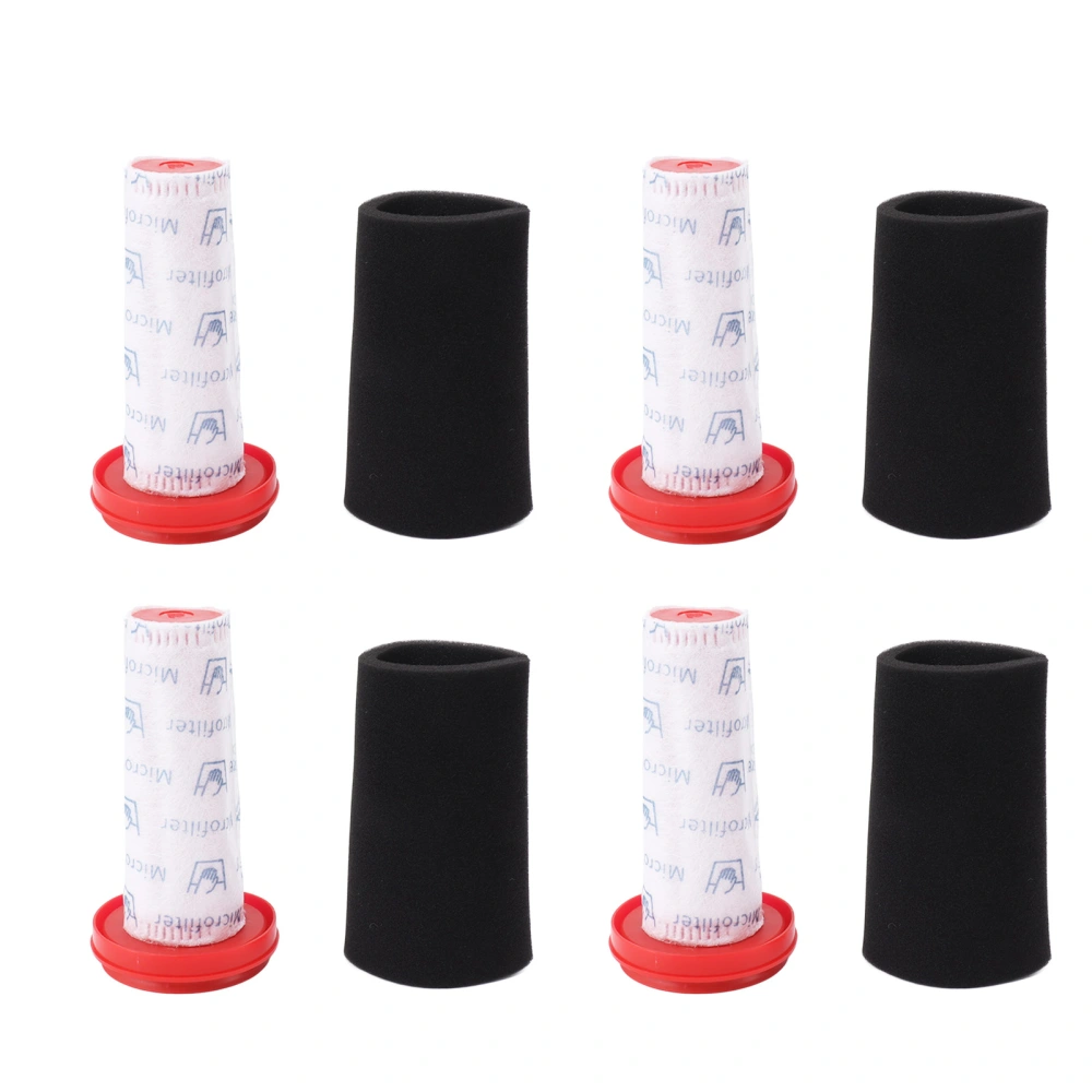 4pcs Vacuum Cleaner Accessories Cartridge Filter Vacuum Cleaner Sponge Filter for BBH3251GB BBH3211GB