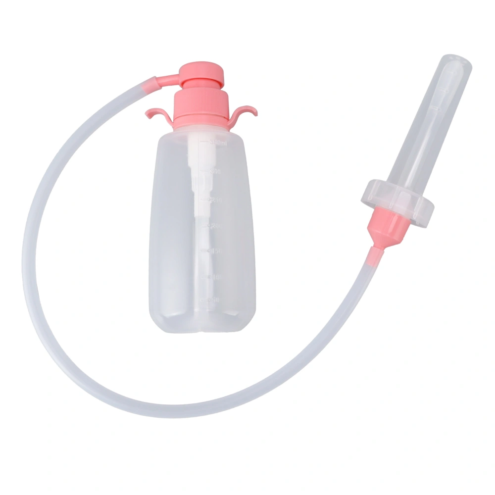 Vaginal Douche Bottle Hand Press Anal Douche Cleaner Vaginal Cleaning System for Patient 350ml