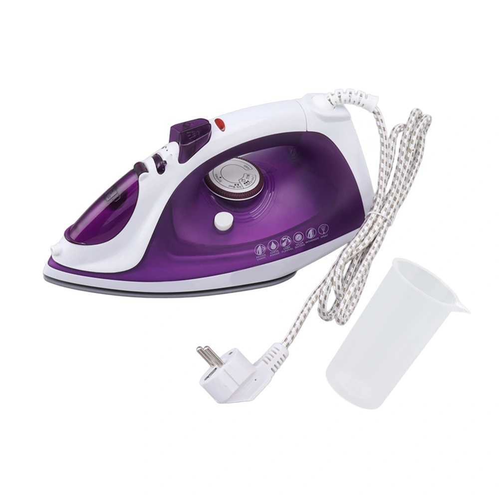 SZJ B518 Electric Soleplate Steam 2000W Clothes Steam Iron 320ml Water Capacity Rapid Heating for Home Traveling