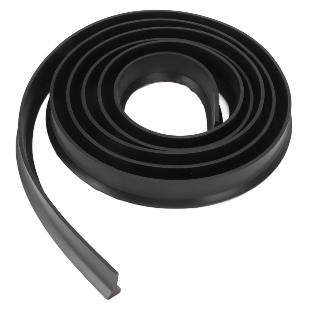 Water Insulation Strip Flexible Bendable Self Adhesive TPE Shower Wet Dry Separation Bathroom Accessories 3meter Black