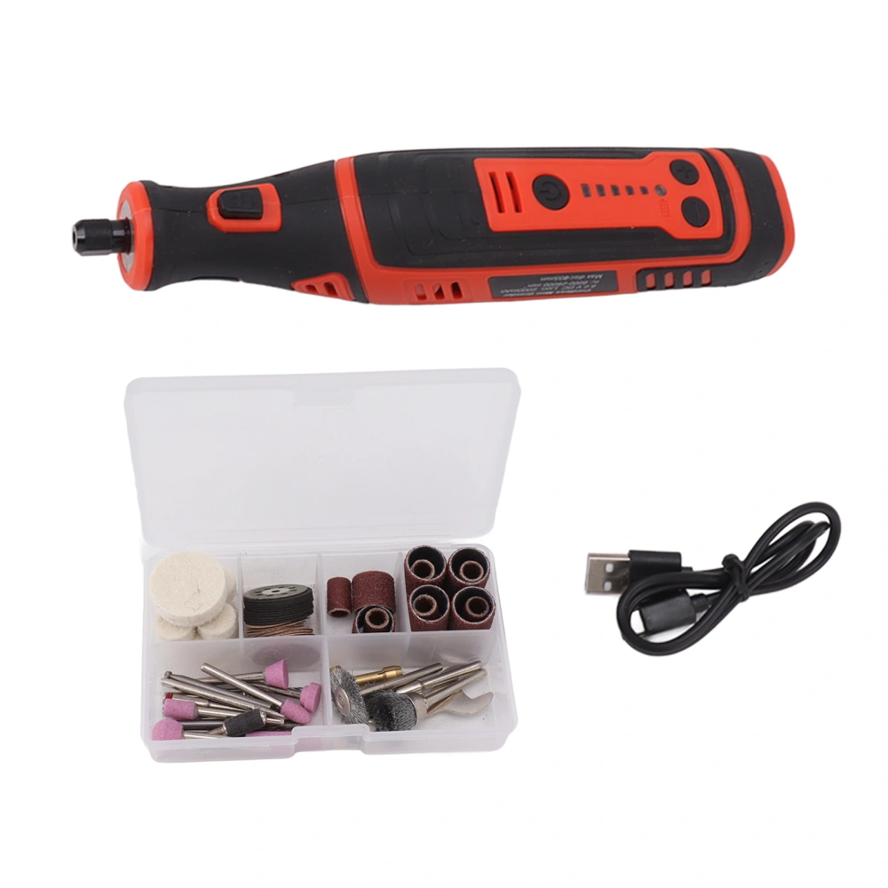 Cordless Rotary Tool High Speed Battery Powered Mini Rotary Tool Kit for Polishing Grinding Sanding Cutting 7.2V