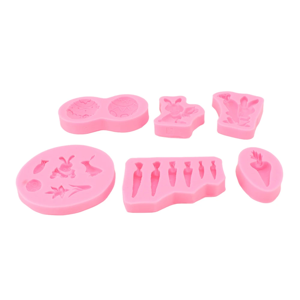 Cake Sugar Baking Mold Decorative Soft Silicone Cake Chocolate Clay Soap Mould for DIY Type 5