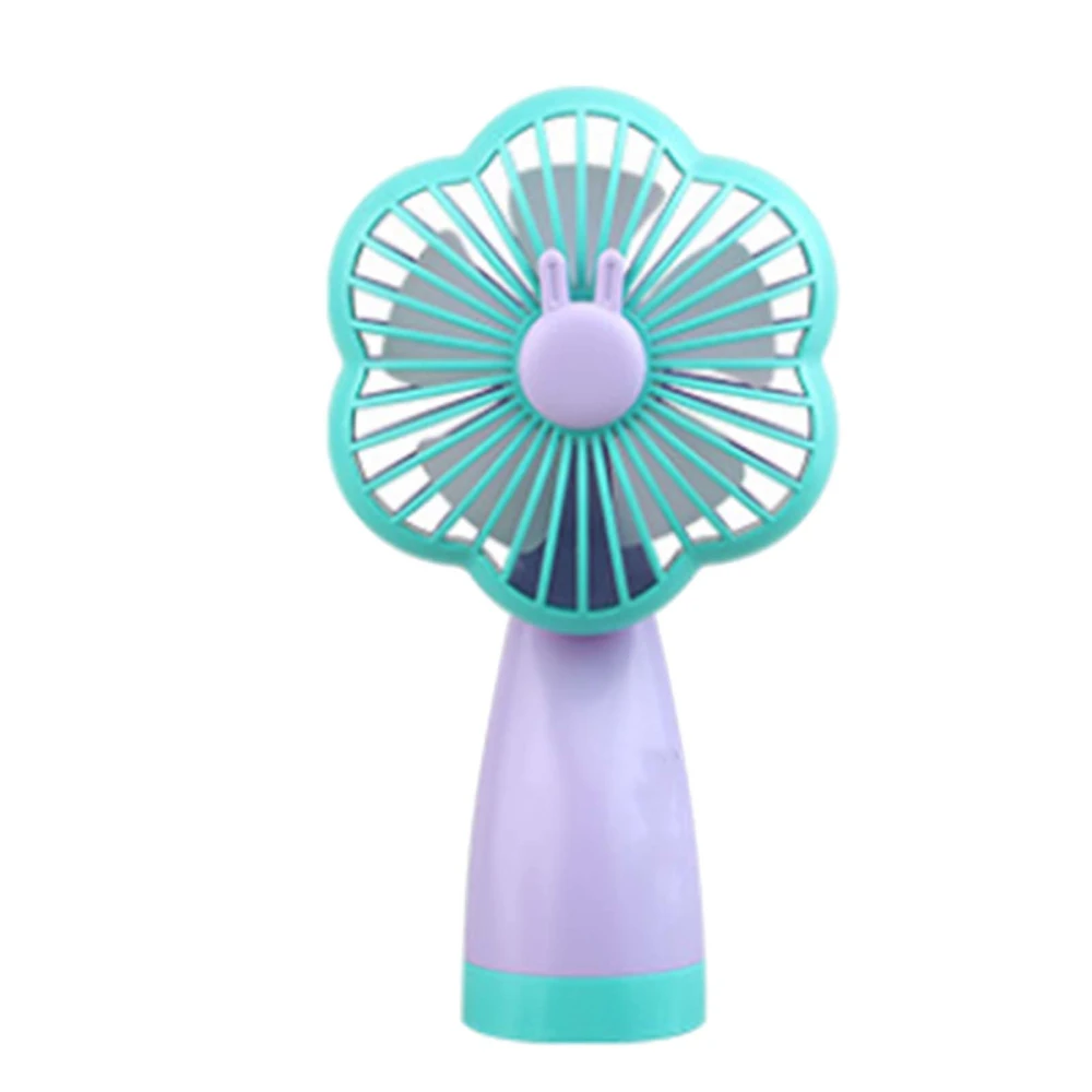 Mini Handheld Fan Portable USB Rechargeable Small Pocket Fan Battery Operated Fan for Traveling Celestial Blue