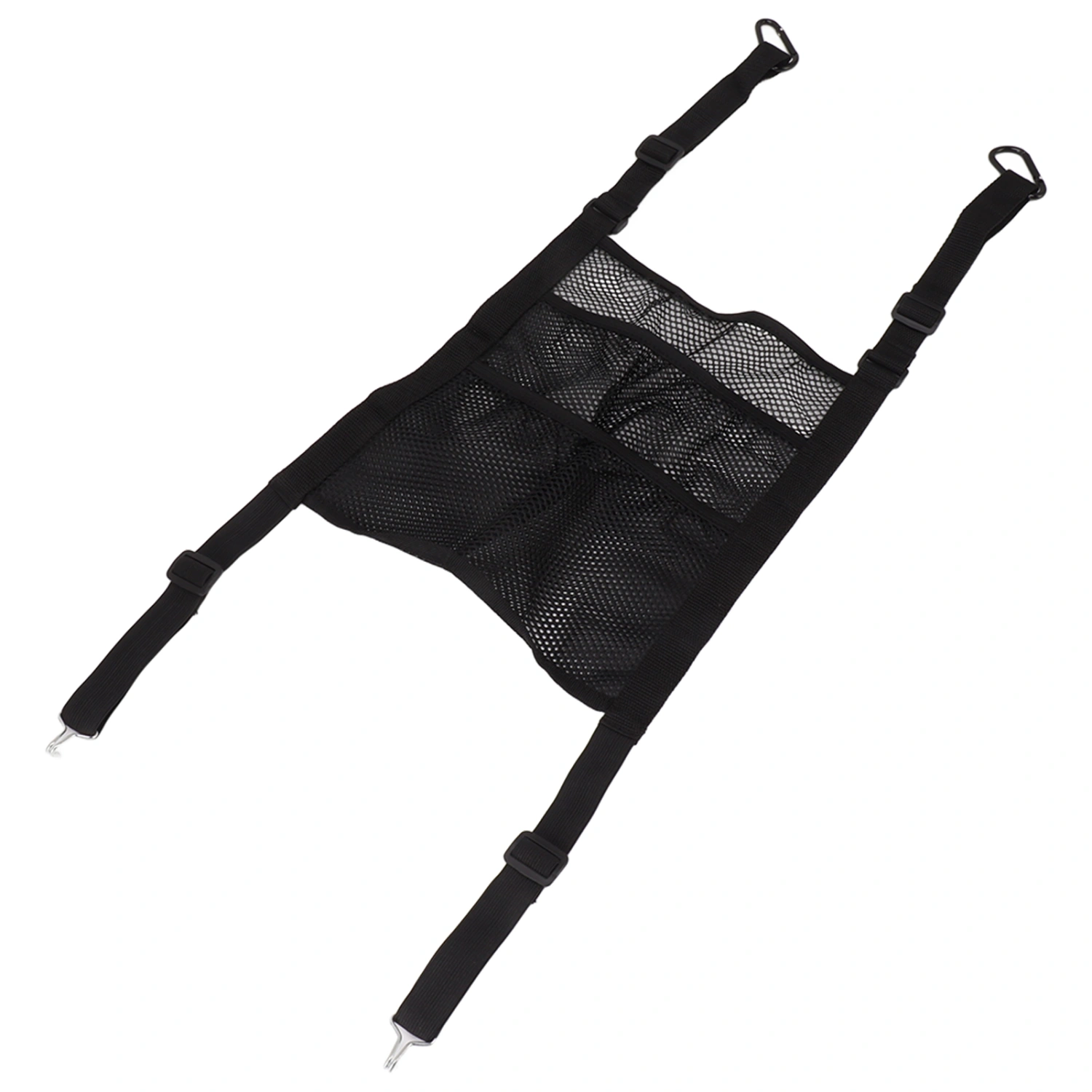 Car Net Bag Barrier 3 Layer Stretchable Universal Backseat Mesh Organizer Dog Children Barrier for Cars SUVs