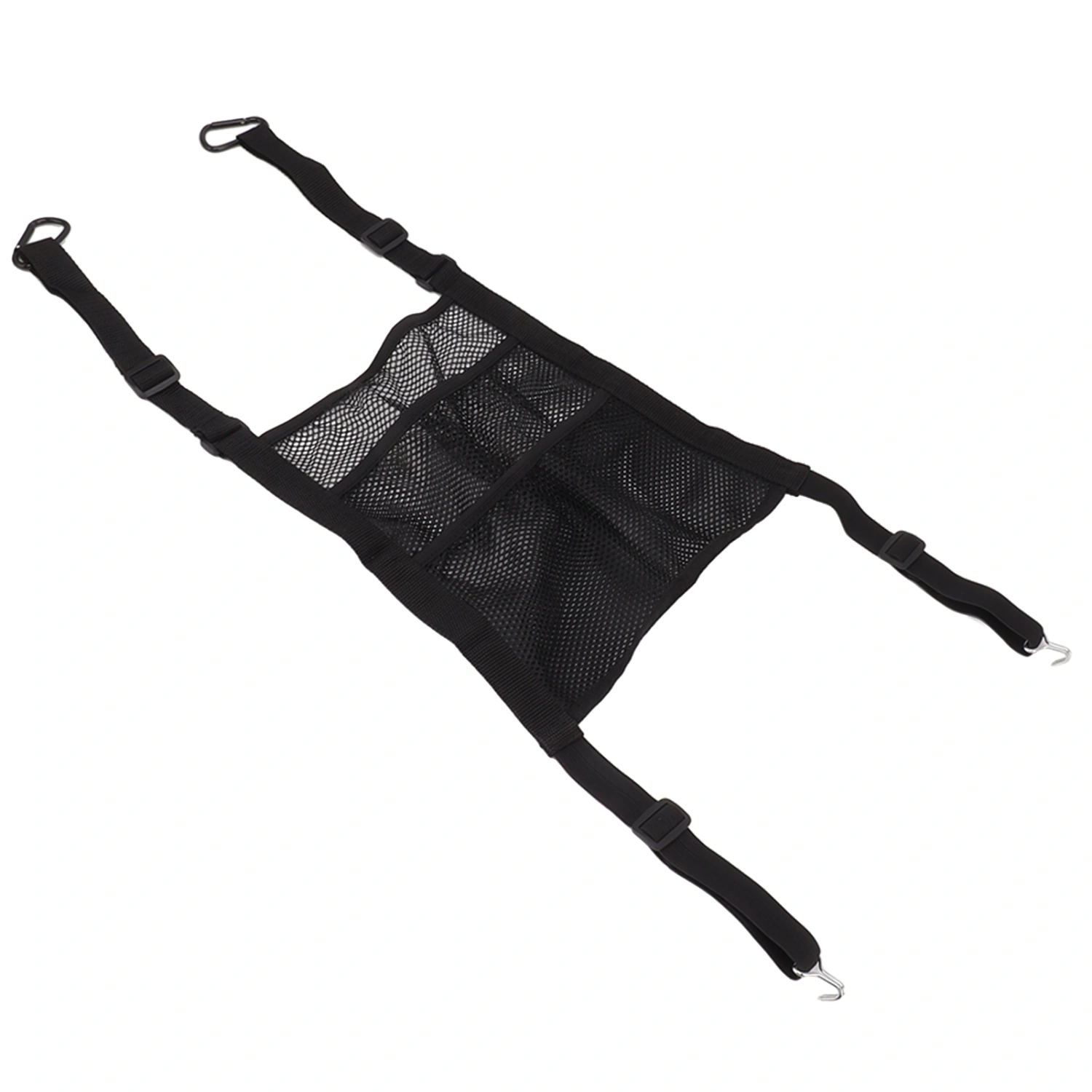 Car Net Bag Barrier 3 Layer Stretchable Universal Backseat Mesh Organizer Dog Children Barrier for Cars SUVs