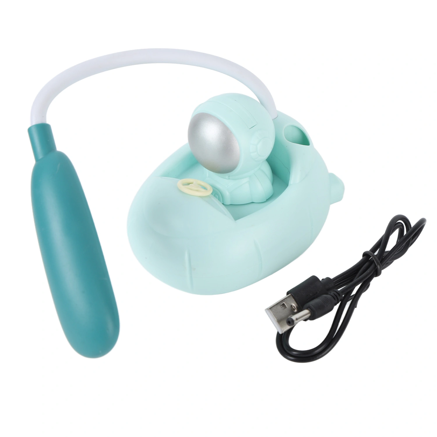 LED Desk Lamp 360° Bendable Eye Protection USB Rechargeable Learning Lamp for Home Bedroom Study
