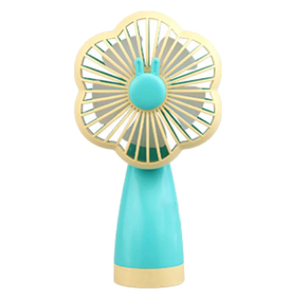 Mini Handheld Fan Portable USB Rechargeable Small Pocket Fan Battery Operated Fan for Traveling Honeydew Yellow