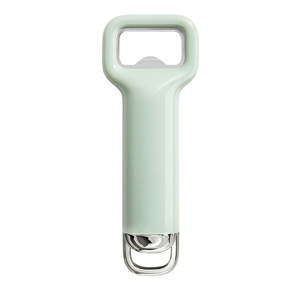 Heavy Duty Stainless Steel Flat Bottle Opener Portable Hanging Bartender Beer Opener for Kitchen Bar Restaurant Green