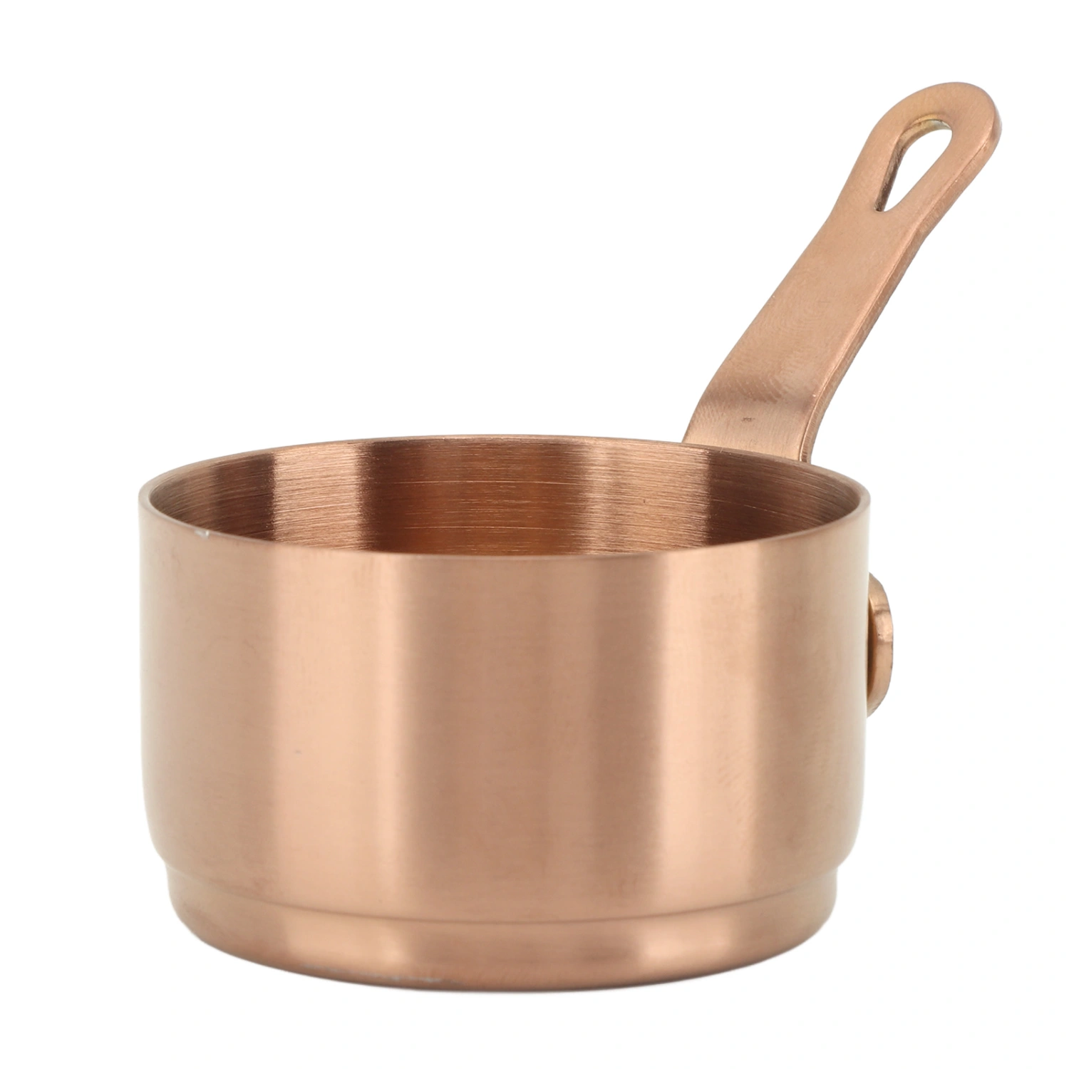 304 Stainless Steel Sauce Bowl with Handle Sauce Cup Pot Dipping Sauce Cup for Condiment Ketchup Appetizer 100ml Rose Gold