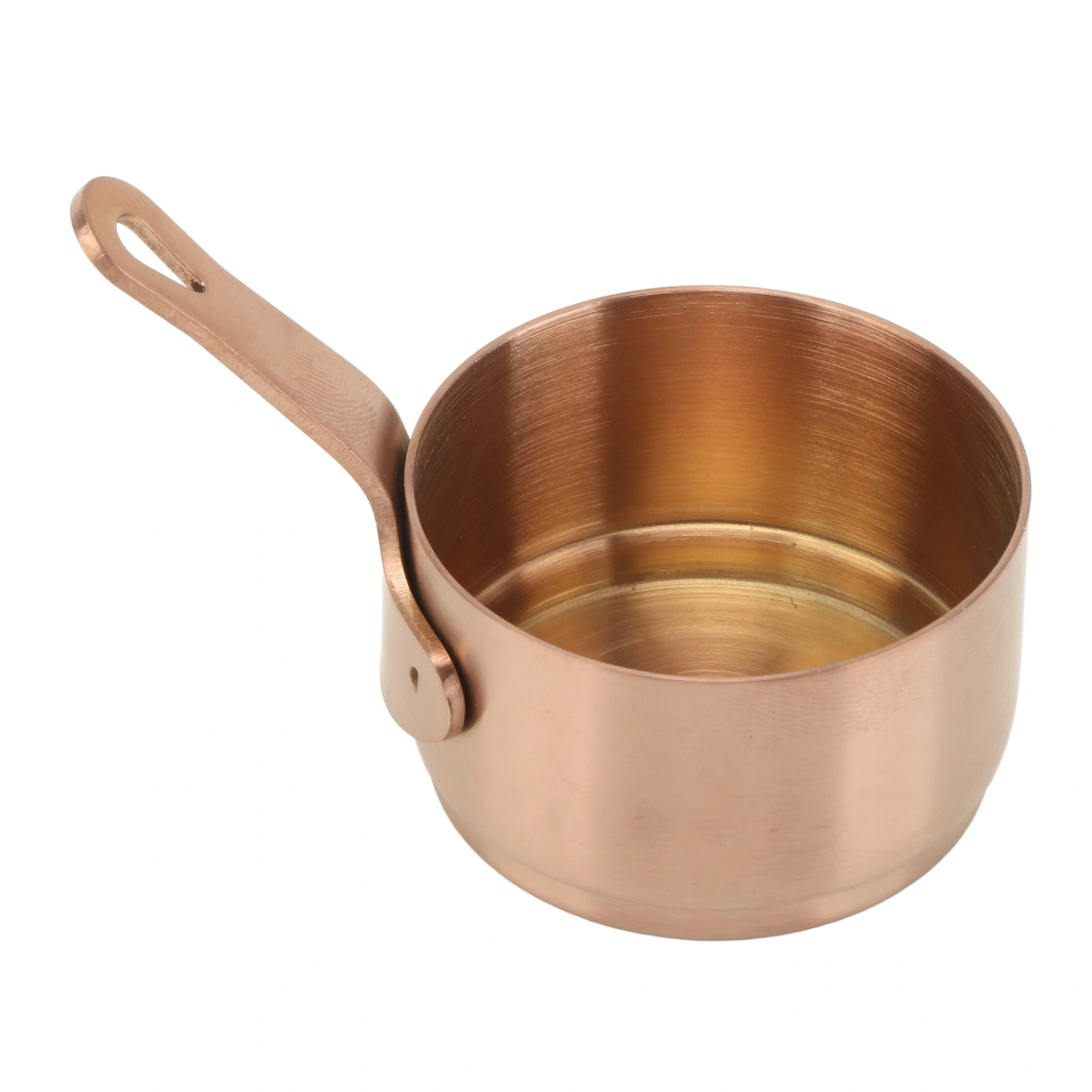 304 Stainless Steel Sauce Bowl with Handle Sauce Cup Pot Dipping Sauce Cup for Condiment Ketchup Appetizer 100ml Rose Gold