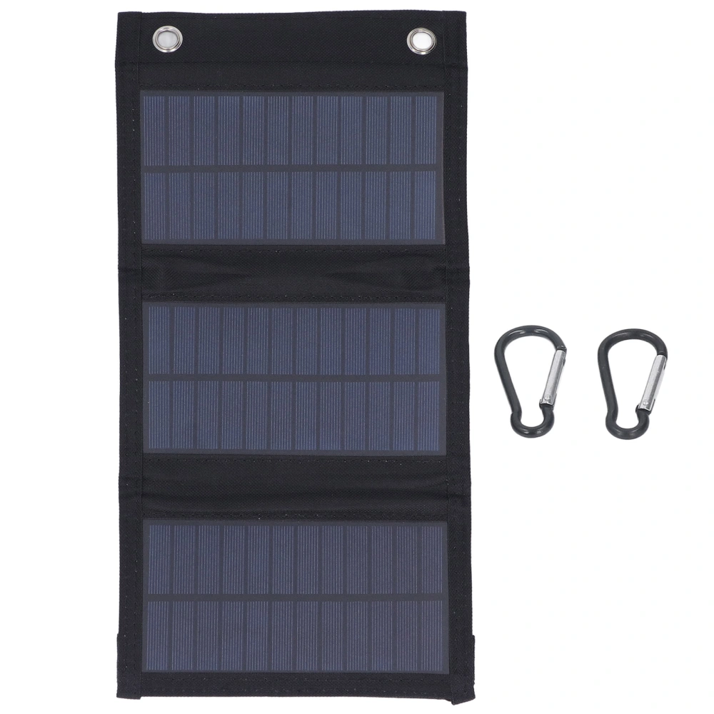 Foldable Solar Charging Panel with USB Interface 5V Output Folding Solar Panel Charger Board 8W