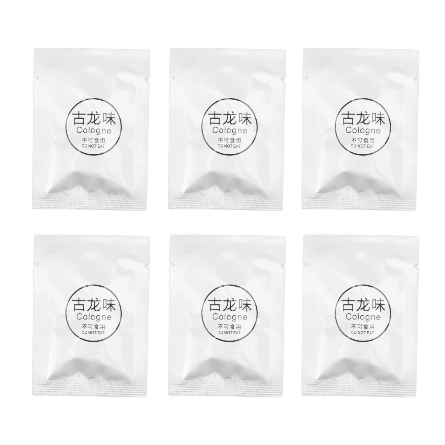 6 Pack Car Fragrance Replacement Tablets Portable Air Vent Clip Replacement Pads for Car Accessories Cologne