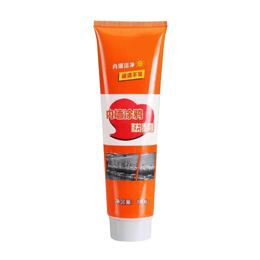 Wall Stain Cleaning Paste Practical Safe Wall Stain Removal Cleansing Cream for Hotel Restaurant 180mL