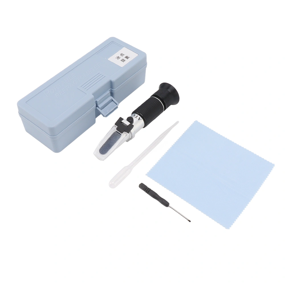 Antifreeze Refractometer with ATC Function Propylene Glycol Ethylene Glycol Wiper Fluid Car Urea Freezing Point Detector