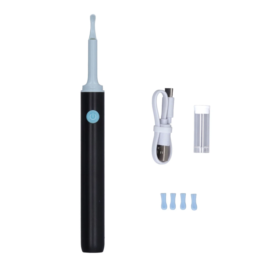 Ear Wax Removal Otoscope 1080P 5MP WiFi Endoscope Ear Cleaning Camera with LED Light for IOS for Android Phone Black