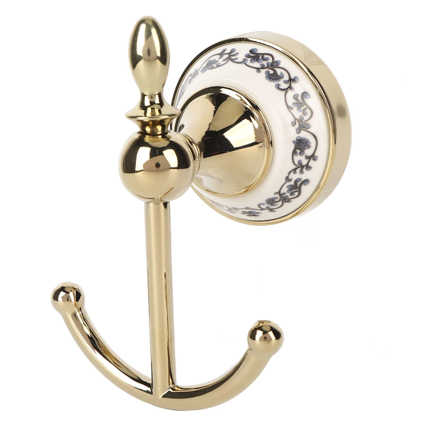 Decorative Wall Hook Multifunctional Space Saving Ceramic Zinc Alloy Wall Mounted Hanging Hook for Coat Type B