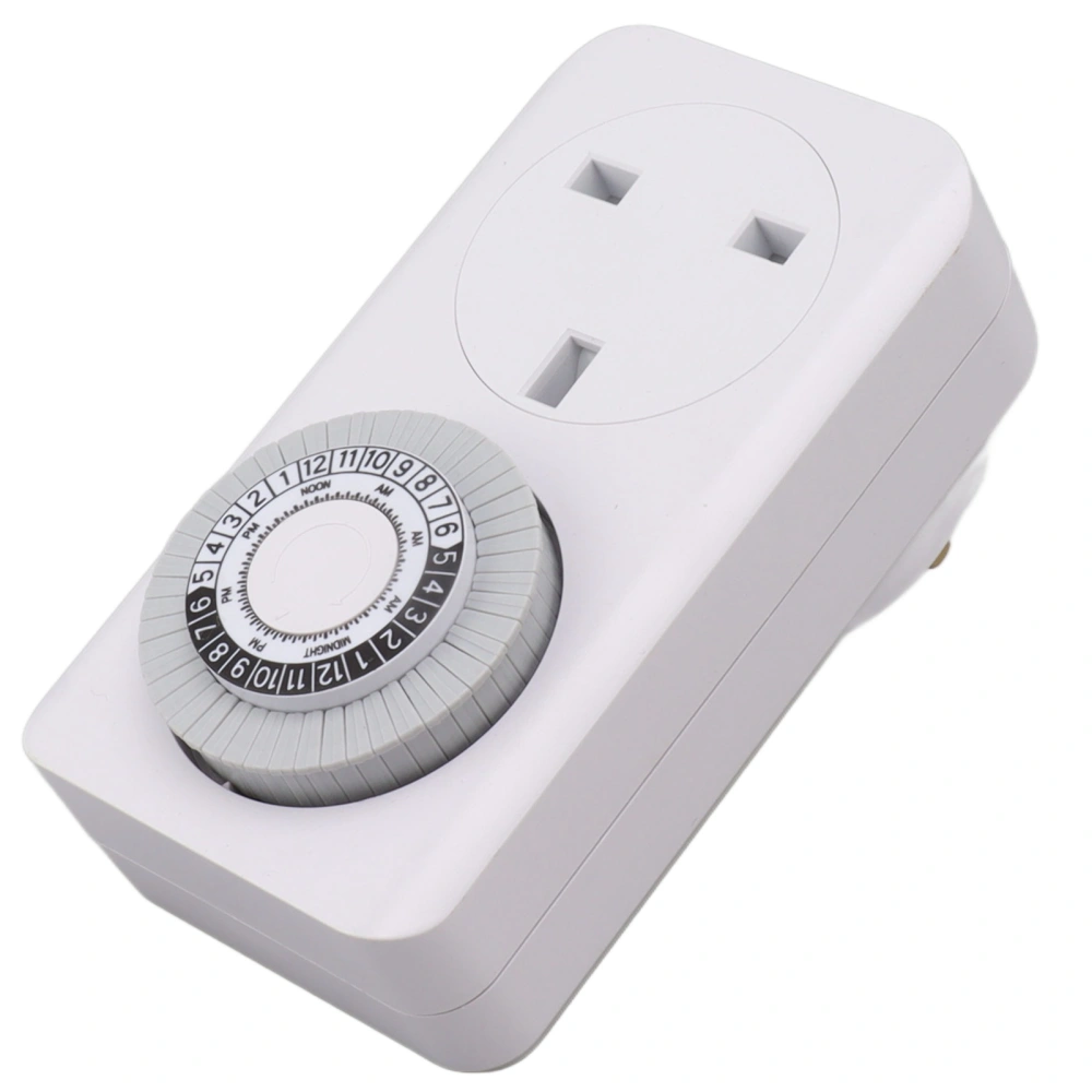 3200W Mechanical Timer 50Hz AC240V Timed Power Off Indoor Basic Timer for Battery Car Cell Phone PAD Camera