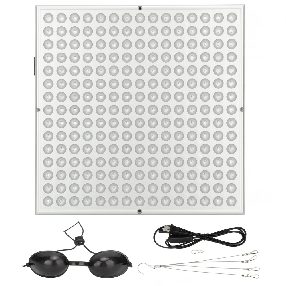 100‑240V LED Light Panel Deep 660nm Near Infrared 850nm Muscle Joint Pain Relief Physiotherapy Lamp US Plug