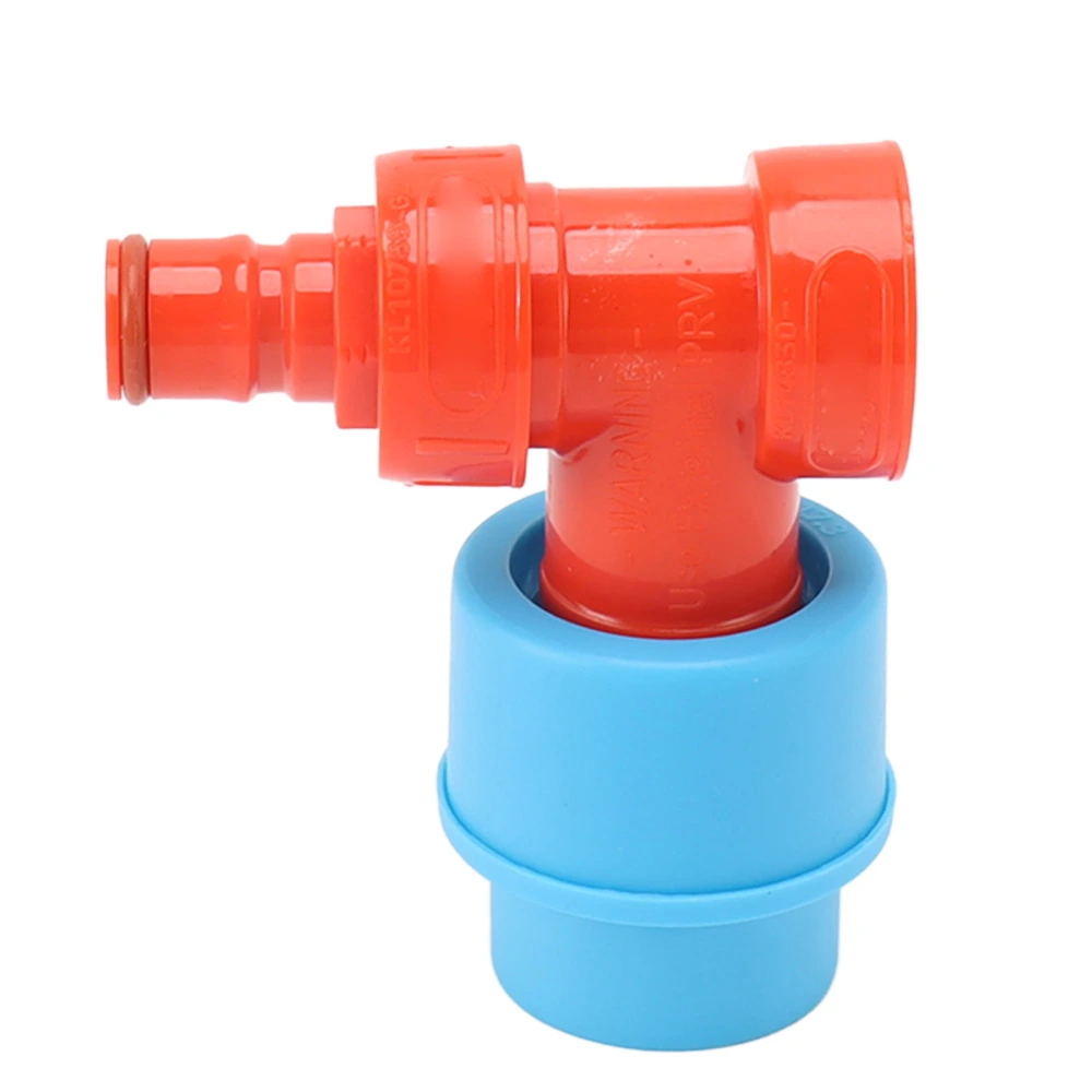 Beer Tee Adapter Plastic Chemical Resistance 3 Way Carbonation Cap for Carbonated Drinks Soft Drinks