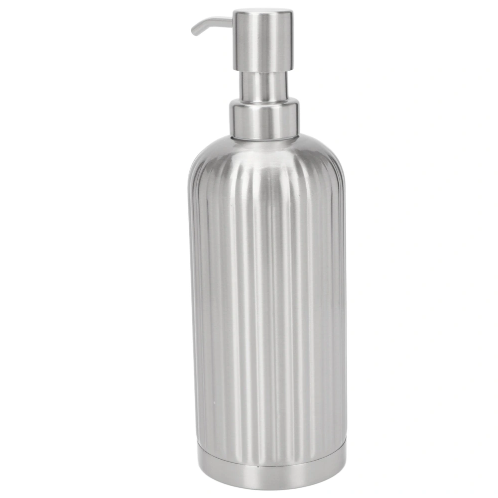 Lotion Bottle Stainless Steel Large Capacity Multi Use Pump Bottle Soap Dispenser for Kitchen Bathroom