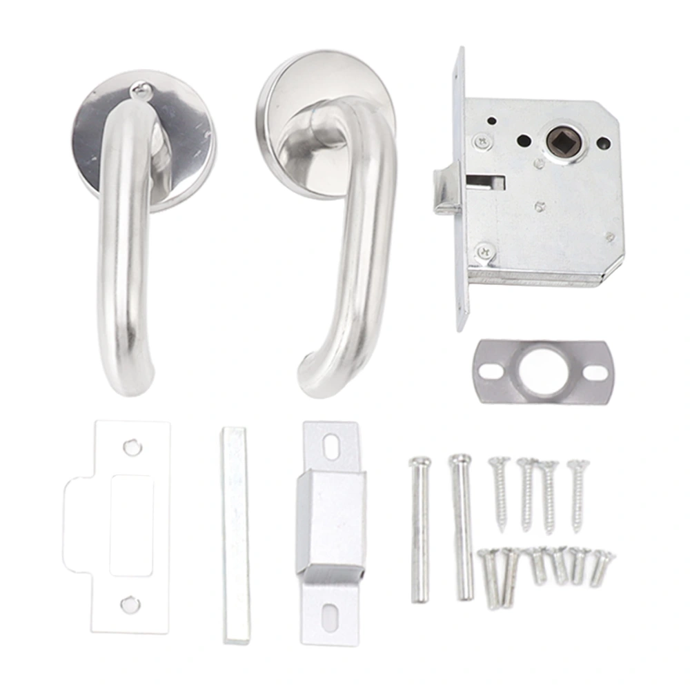 Handle Locks Stainless Steel Safety Passageway Door Handle Lock for Fire Emergency Exit Corridor Home Warehouse