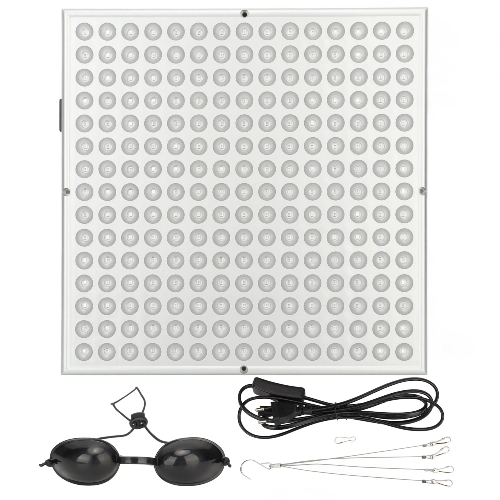 100‑240V LED Light Panel Deep 660nm Near Infrared 850nm Muscle Joint Pain Relief Physiotherapy Lamp EU Plug