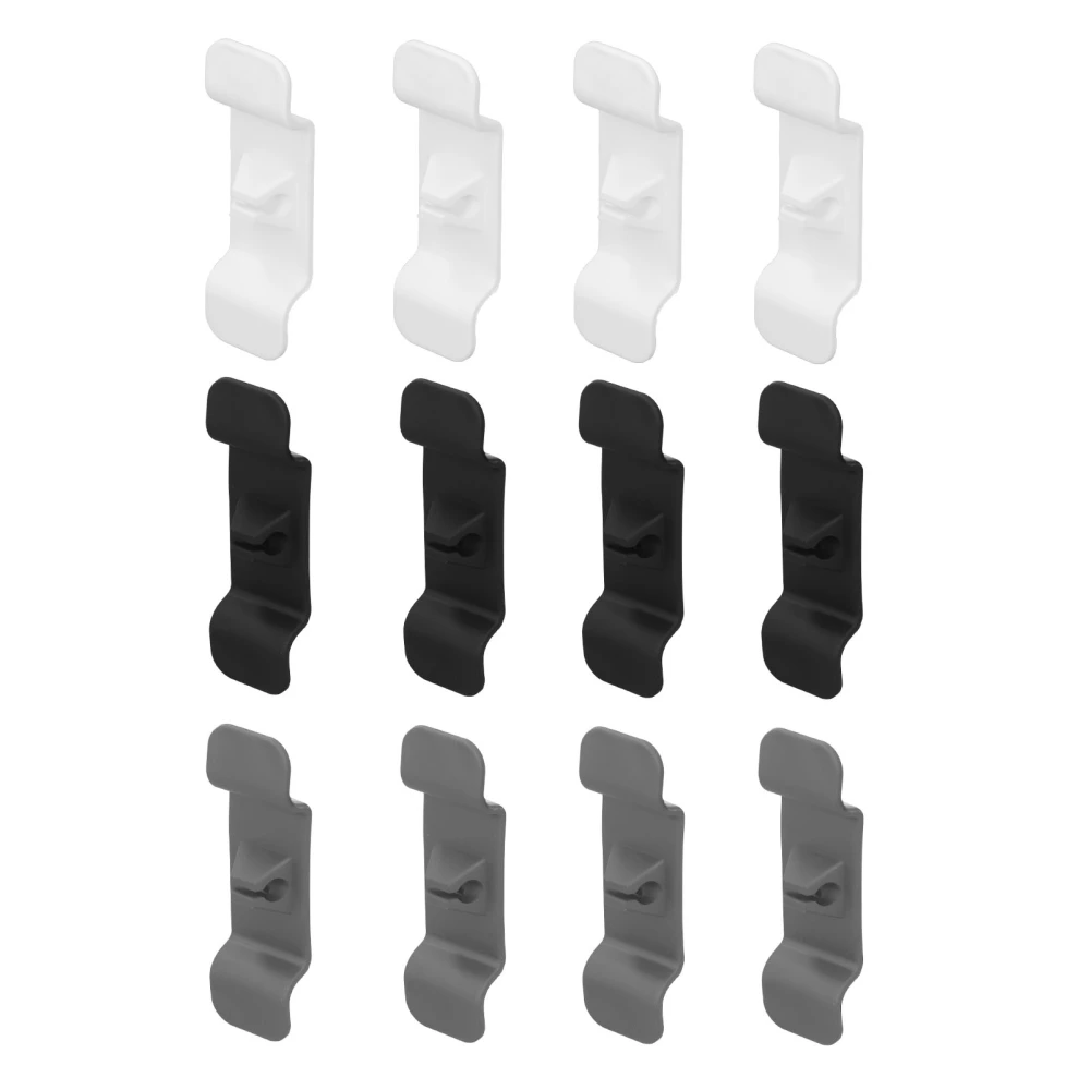 12pcs Cord Organizers Adhesive Silicone Appliance Cable Wrapper Holder for Coffee Maker Juicer Toaster