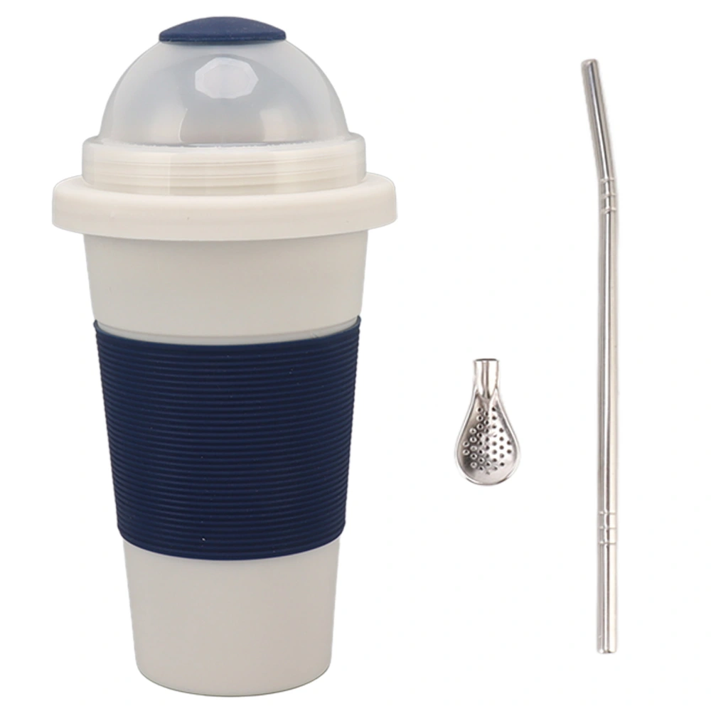 Quick Frozen Smoothies Cup Double Insulated Layer Slushie Maker Cup for Juice Beverage Party