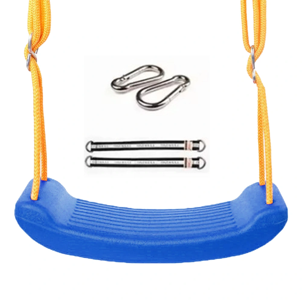 Swing Seat Anti Skid Buckle Adjustable Tear Resistant Rope Children Seat Swing for Park Outdoor Blue