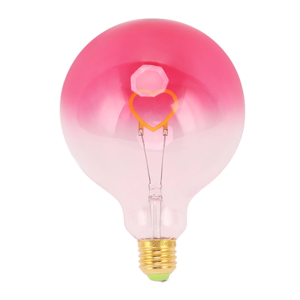 LED Decorative Bulbs Professional Dimmable E27 Screw Base Ambient Night Light Bulb Gradient Pink 220‑240V