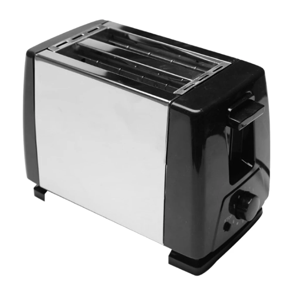 Black 2 Slice Extra Wide Slot Toaster Full Automatic Sandwich Machine Multifunctional Breakfast Machine EU 220V