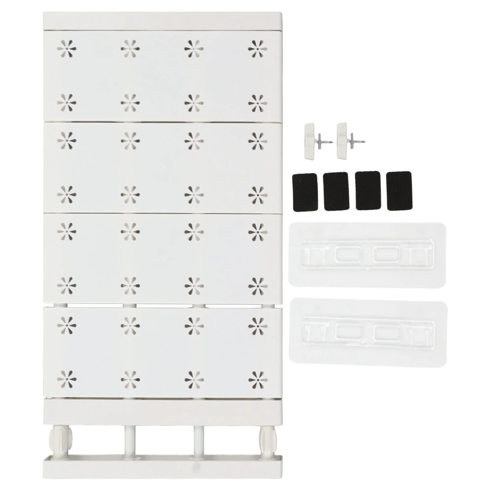 Wardrobe Partition Board Storage Extendable Rod Space Saving Layered Partition Board for Cabinet 18.9-31.5in