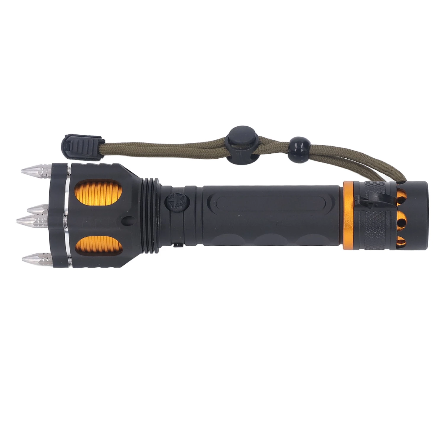 Rechargeable LED Flashlight Self Defense Super Bright Emergency Flashlight for Outdoor Camping Adventure