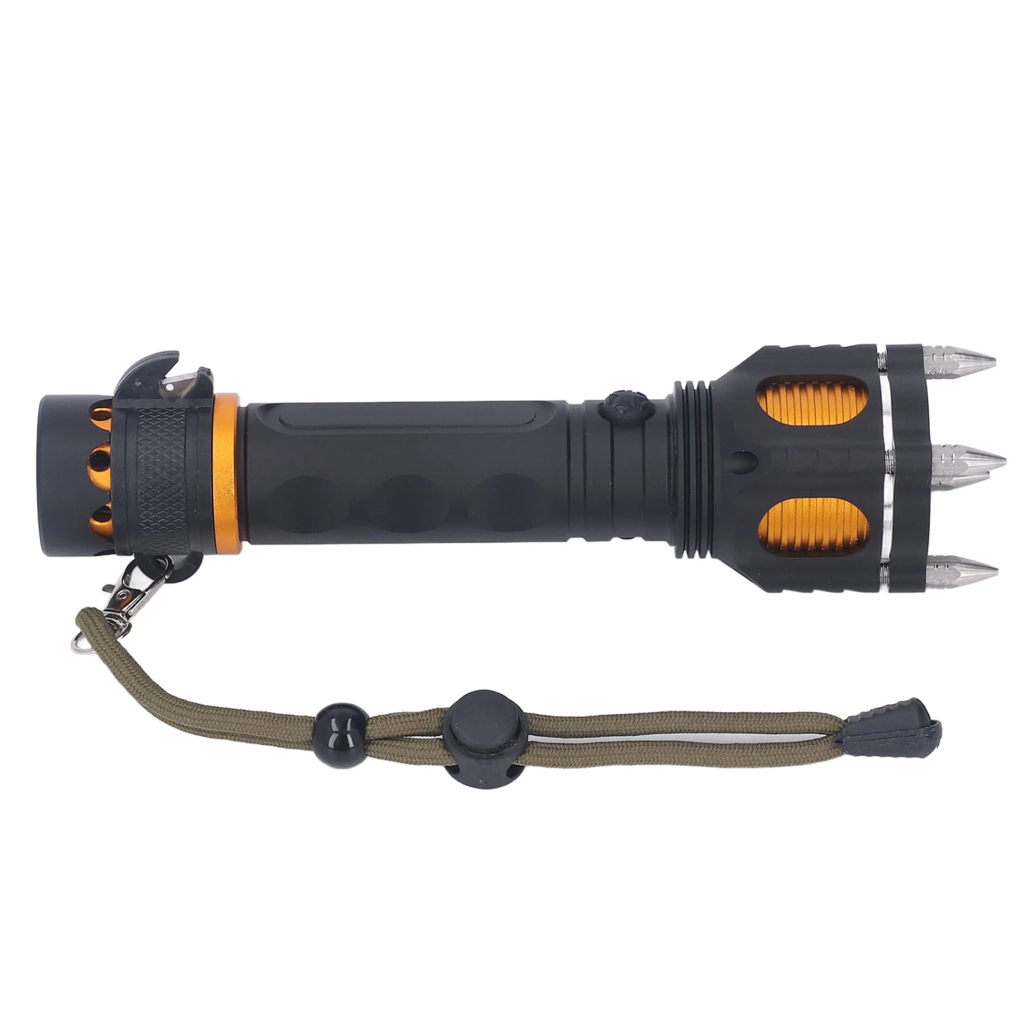 Rechargeable LED Flashlight Self Defense Super Bright Emergency Flashlight for Outdoor Camping Adventure