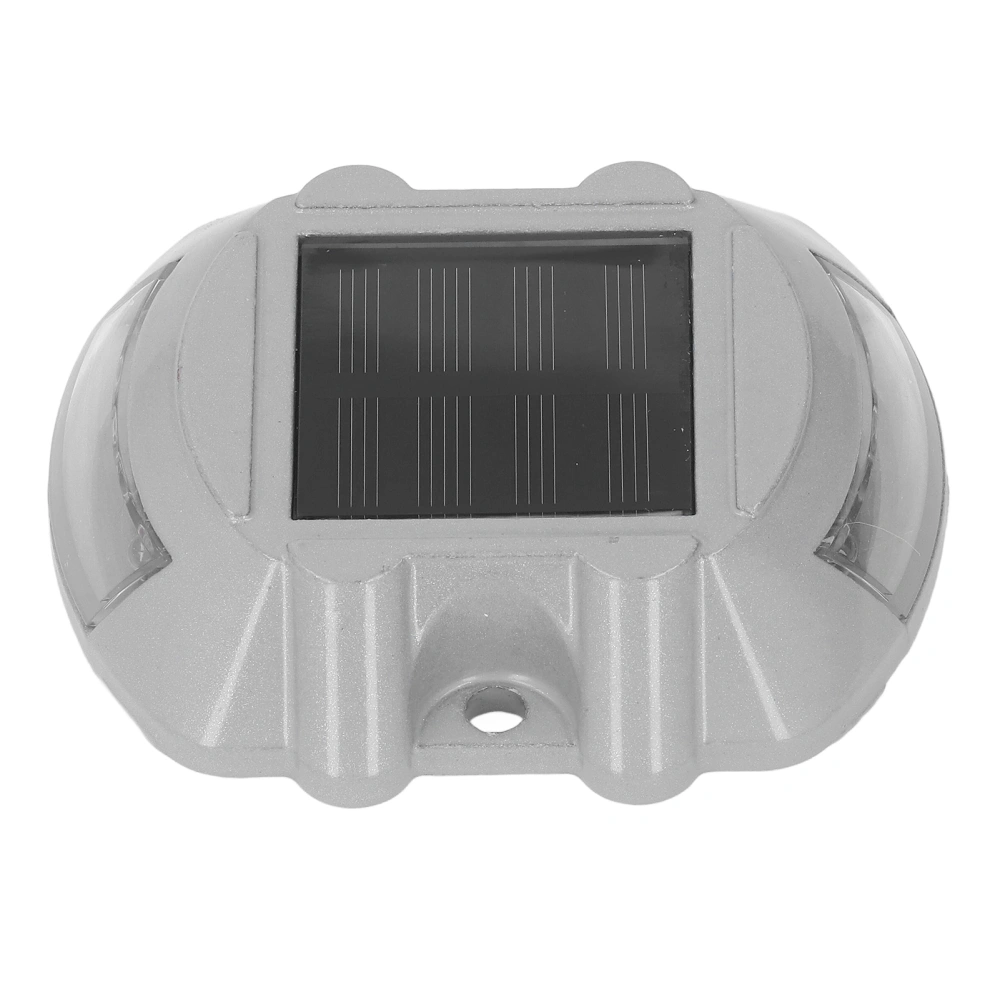 12LED Solar Driveway Deck Light IP68 Waterproof Solar Driveway Dock Lamp for Sidewalk Garden 600mAH Blue Light