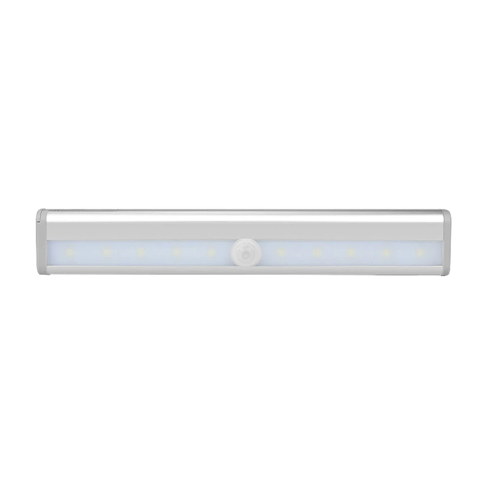 LED Closet Light 10 LEDs USB Rechargeable Motion Sensor Closet Light Wall Light for Home Kitchen Bedroom White Light