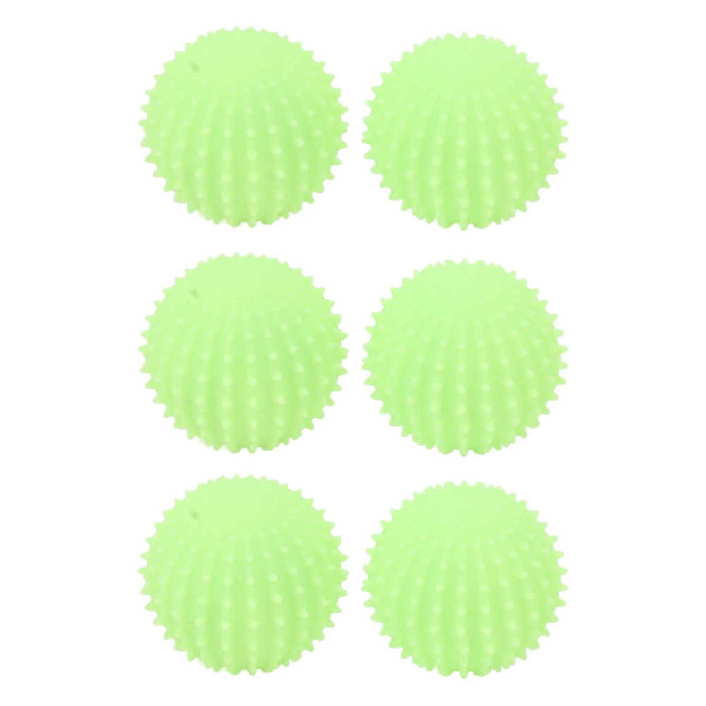 6Pcs Laundry Ball PVC Non Toxic Safe Reusable Household Clothing Cleaning Tools for Washing Machine