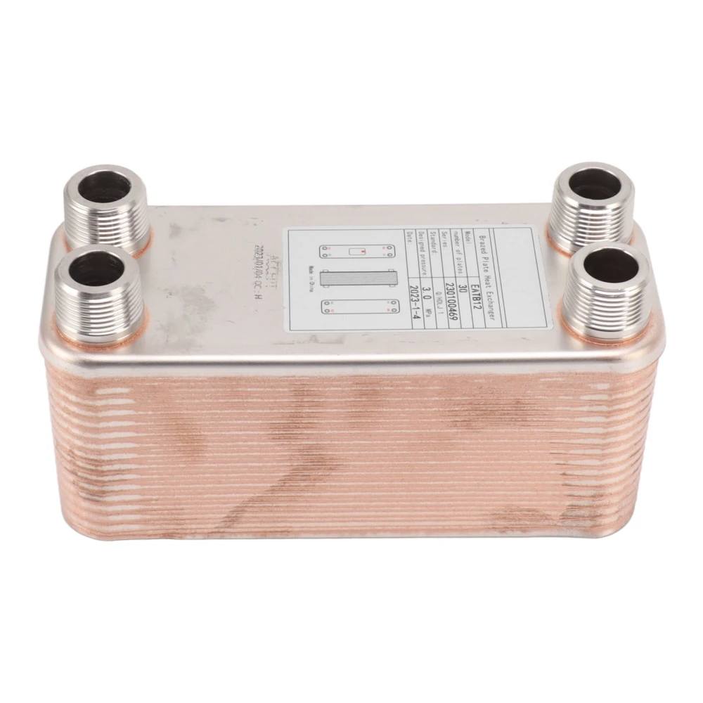 Plate Chiller Professional Stainless Steel Brazed Plate Heat Exchanger for Beer Wort Water