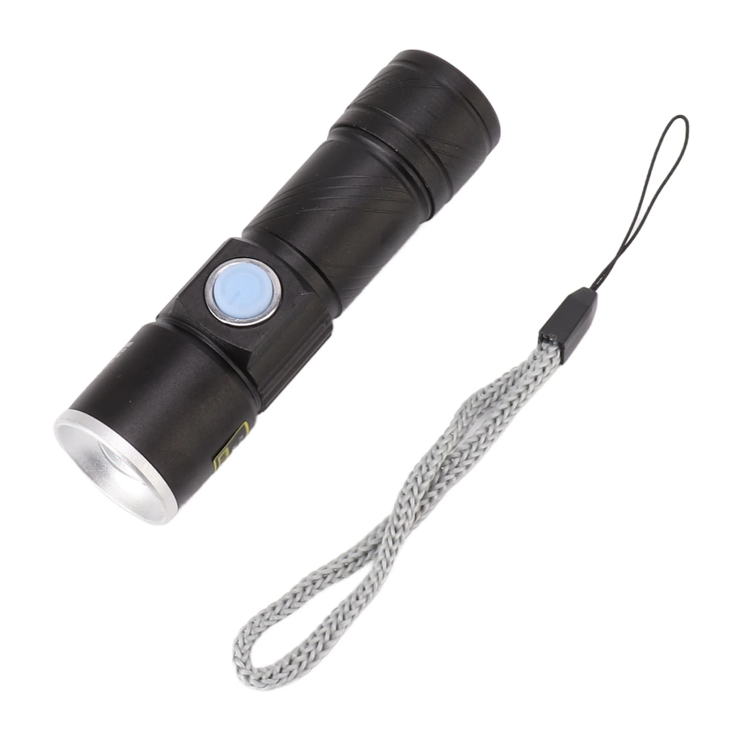 UV Flashlight USB 395nm LED Ultraviolet Black Light Detector for Fluorescent Agent Detection Jade Identification