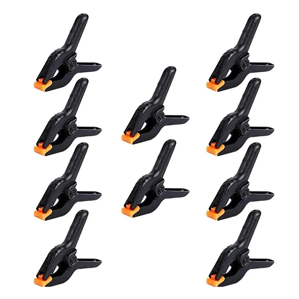 10PCS Woodworking Clip A Shaped Heavy Duty Small Spring Clamps Set for Backgrounds