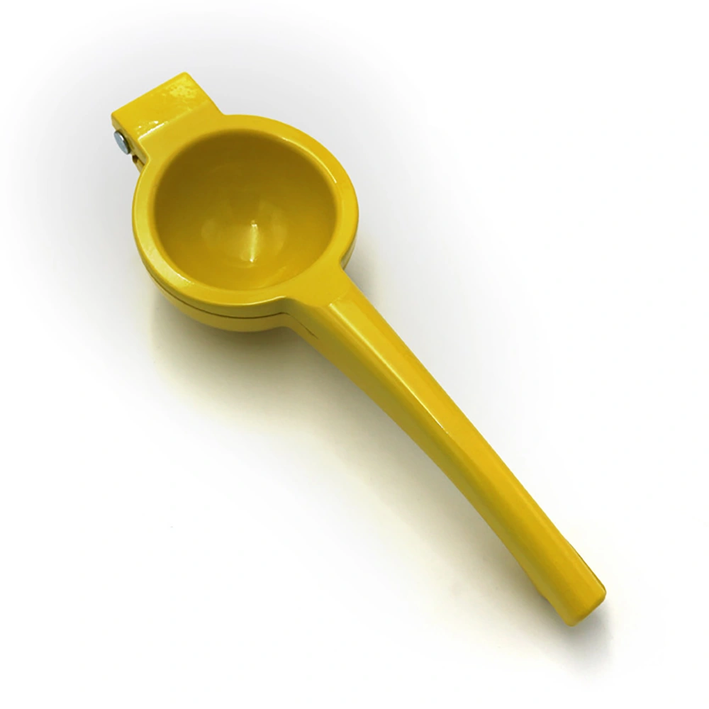 Lemon Squeezer Labor Saving Easy Operate Aluminum Alloy Manual Press Squeezer for Fruit Yellow