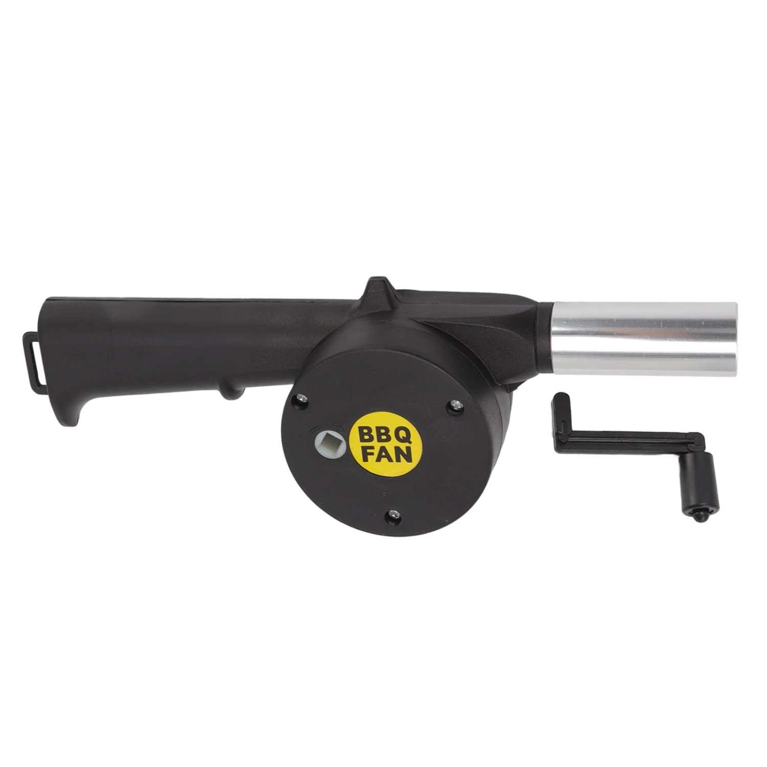 Air Blower Mini High Temperature Resistant Easy Cleaning Handheld Portable BBQ Fan Black
