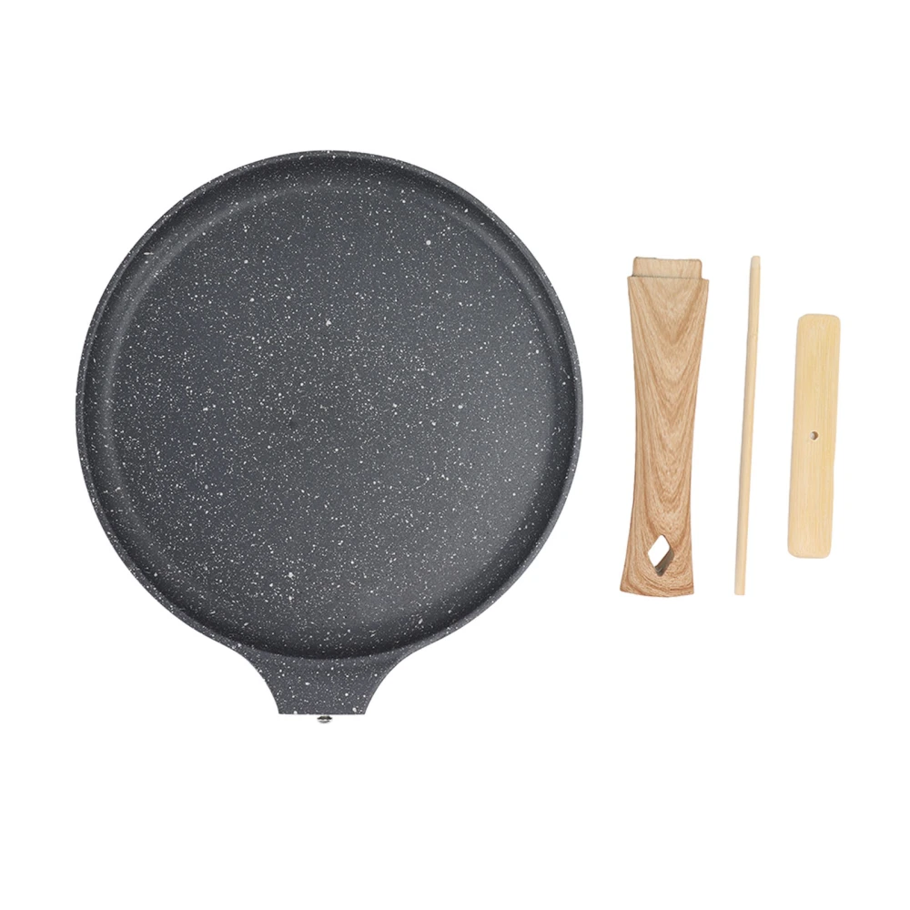 Frying Pan Prevents Stick Medical Stone Coating Aluminium Alloy Integrated Die Casting Breakfast Pan