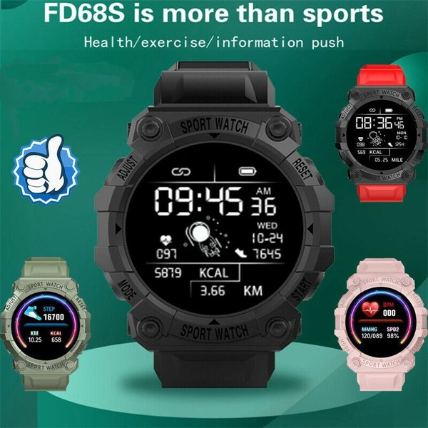 2022 Newest Smart Watch Fitness Color Touch Screen Sports Bracelet Activity Running Tracker Heart Rate for Men Women Smartwatches