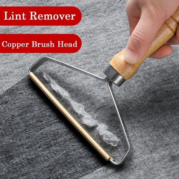 Portable Manual Lint Remover Pet Hair Remover Brush Lint Roller Sofa Clothes Cleaning Brush Tool