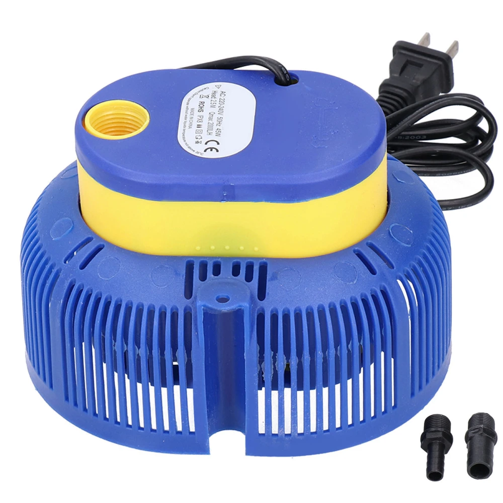 Micro Submersible Pump Self‑Priming Garden Pump for Pond Fountains Waterfalls CN 220V‑240V