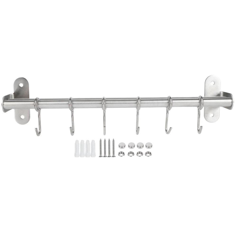 Wall Mounted Storage Shelves Pot Lid Rack Utensil Hanger Hook Kitchen Gadgets AccessoriesDual Rods