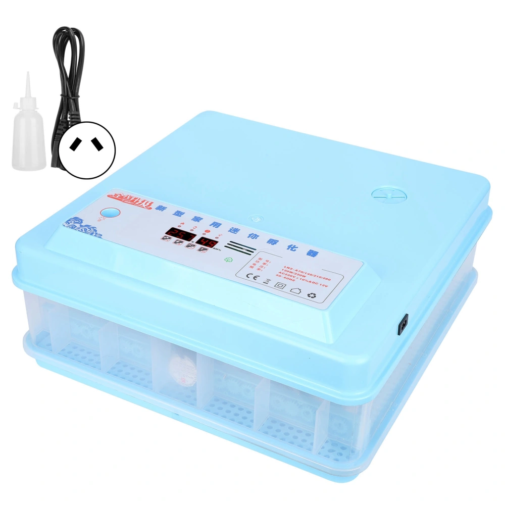 Eggs Incubator Intelligent Mini Automatic Digital Brooder for Chicken Duck Farm Incubation ToolsAU Plug 220V