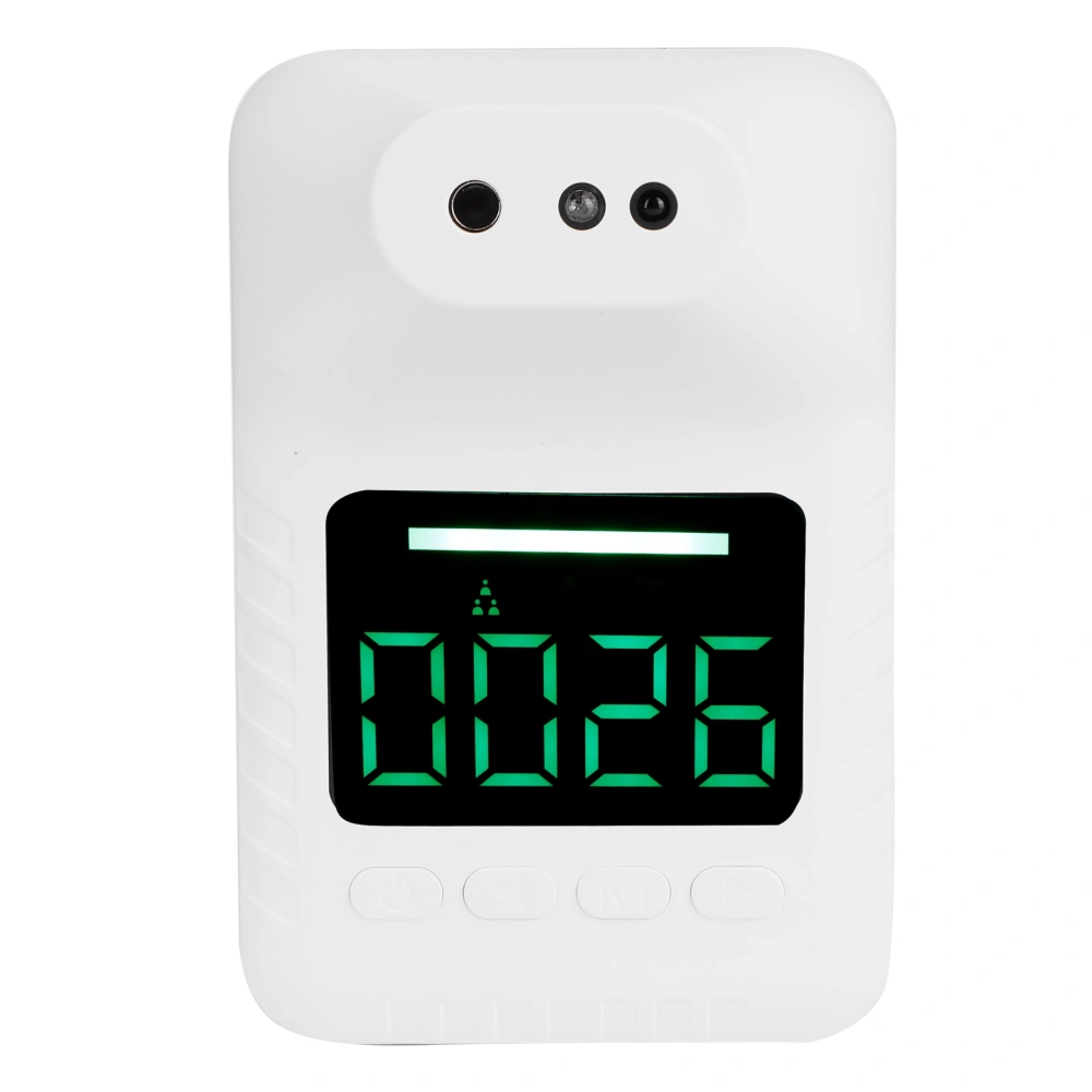 Digital Display WallMounted Automatic Thermometer with Voice Alarm Infrared Temperature Measure